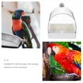 thumbnail image 4 of KAKOWELY Parakeet Bath Shower Bathing Tubs ABS Multi-functional 1Pcs, 4 of 8