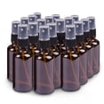 thumbnail image 1 of Set de 18 botellas atomizadoras de vidrio ámbar hmaimas de 60 mL con pulverización fina, 1 of 8