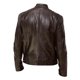 thumbnail image 3 of Fashion Men Autumn Winter Warm Casual Leather Zipper Long Sleeve Jacket Coat Top XL, 3 of 4