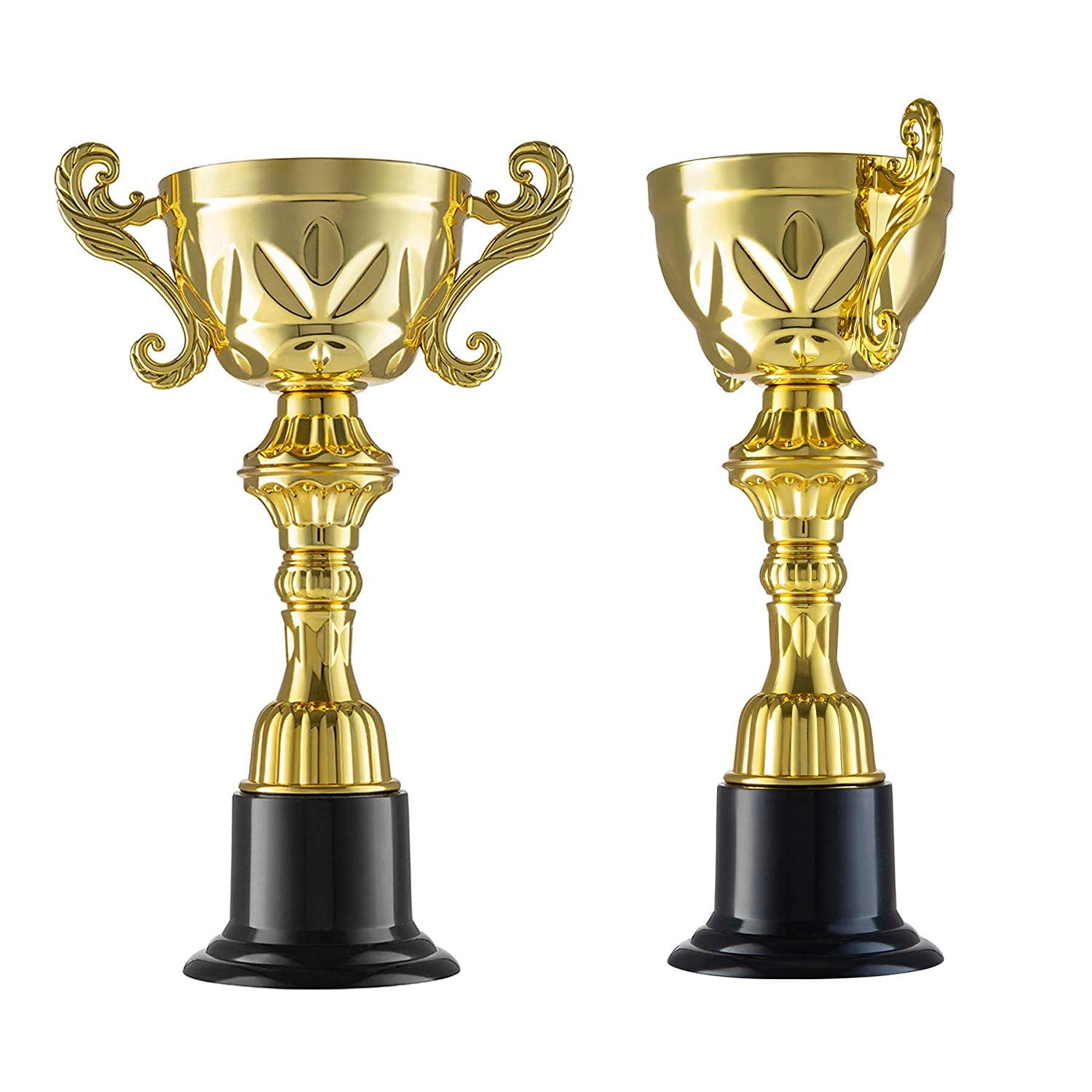 Generic 10PCS Plastic Golden Trophy Award Trophy Cups Plastic Winner Award Trophies for Kids Celebrations Sports Competition Carnival 