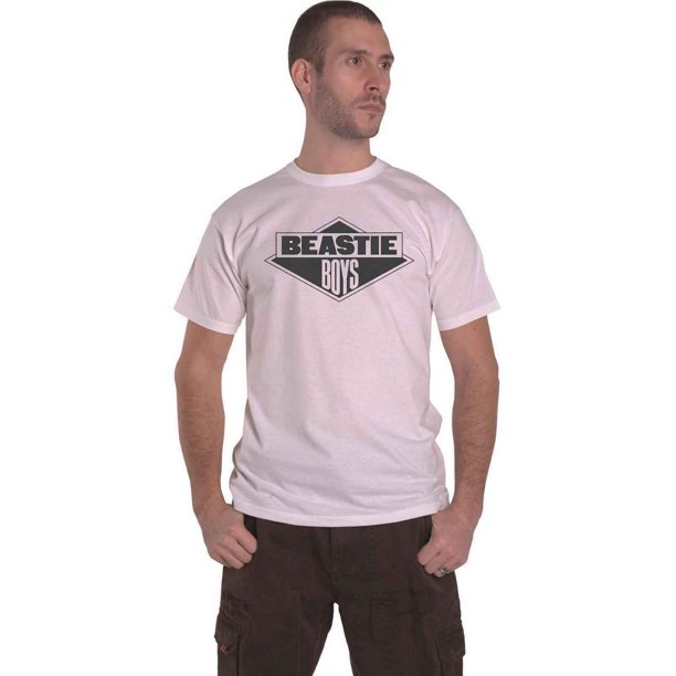 Beastie Boys - Camiseta de Algodón para Adultos Unisex (Blanco)