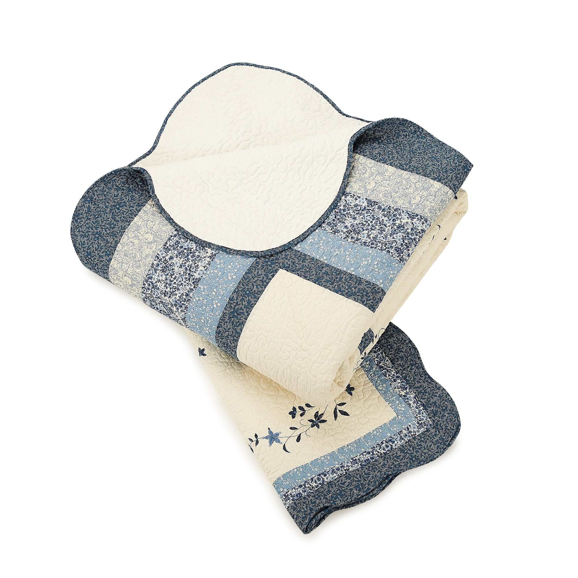 Modern Heirloom Charlotte Embroidered Decorative Pillow, Square