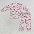 thumbnail image 1 of Venta al por mayor, conjunto de ropa de dormir para bebé, niño y niña, Navidad, invierno, camisa de pan de jengibre de manga larga, pantalones, conjunto de pijamas, 1 of 2
