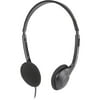 Compucessory, CCS15157, Folding Stereo Headsets, 1, Black