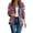 Hot Pink, variant on Women's Leopard Print Denim Jacket Long Sleeve Casual Button Up Fall Coat