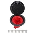 thumbnail image 2 of Kit de cubierta para escotilla de kayak, escotilla de cubierta con placa de cubierta de 11,2 pulgadas con bolsa de almacenamiento, kit de placa de cubierta negra construido para durar, 2 of 8