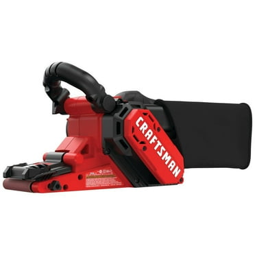 Craftsman 21 in. L x 3 in. W Corded Belt Sander 7 amps 800 FPM Variable Speed - Case Of: 1