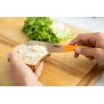 thumbnail image 3 of ZYLISS Couteau à Sandwich et Épandeur de Condiments, Orange, 3 of 8