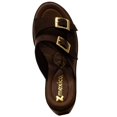 thumbnail image 4 of Sandalias Zmexico para Mujer 1409 cafe 23.5, 4 of 6