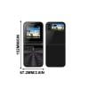 thumbnail image 3 of Reduced Price SSZMDLB Home Essential, 2024 New Mini Flip Mobile Phone 2 SIM Card Small Display Foldable Cell Phone Unlocked Flip Phone 2G Flip Cell Phone For Seniors, 3 of 3