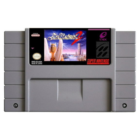 SNES Games Cartridge ActRaiser 2