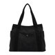 thumbnail image 1 of Bolso de hombro grande, monedero, bolso de viaje, bolso de mano escolar para mujer, negro, 1 of 9