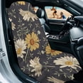thumbnail image 2 of Xixirimido Vintage Daisy Flower Print Car Towel Seat Covers Multifunctional Towel for Gym Outdoor Sport, Picnic, Beach, Pet Travel, Non-Slip Washable Car Seat Protector,, 2 of 8