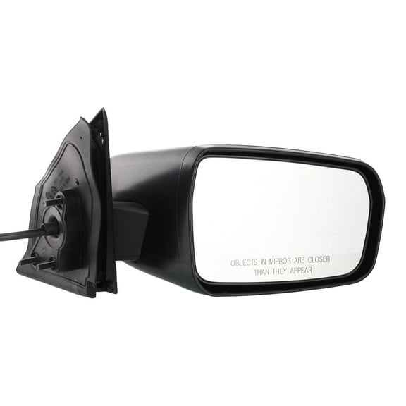 MIRROR Compatible For 2004-2012 Mitsubishi Galant Right Passenger Power Glass Textured Black