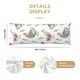 thumbnail image 3 of Fotbe Funny Chicken Funda para Almohada Corporal con Diseño, Funda de Microfibra Ultrasuave de 20x54 Pulgadas, Ropa de Cama Elegante, 3 of 7