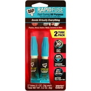Dap Rapid Fuse All Purpose Glue Twin Pack-.1Oz