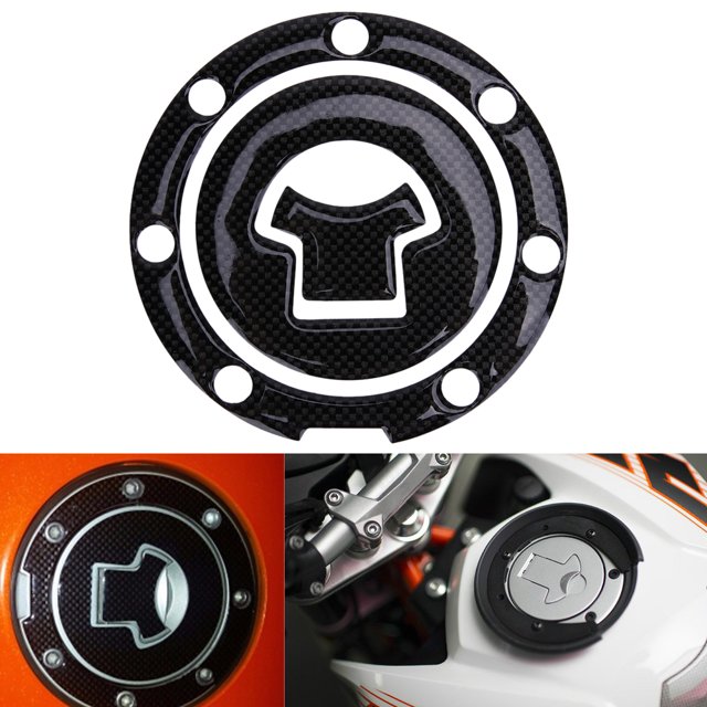 Pegatina Pegatina de almohadilla de cubierta de tapa de combustible de motocicleta para Suzuki Honda Yamaha Kawasaki Sywqhk Accesorios para autos y motos