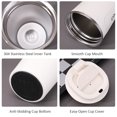 thumbnail image 3 of Insulated Cup,Car Portable Coffee Cup Leakproof Thermal Cup Car Portable Thermal Cup Car Stainless Steel Coffee Steel Coffee Cup Qahm Saante, 3 of 7