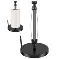 thumbnail image 3 of YOPTOP Countertop Paper Towel Holder Stainless Steel Paper Towel Holder Stand with Suction Cup Bottom Portable Vertical Roll Paper Towel Holder with Ratchet System One-Handed Tear for Kitchen Co, 3 of 11