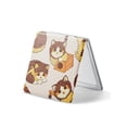 thumbnail image 1 of Espejo Compacto OMIRO con Aumento 1X/3X y Cubierta de Cuero PU con Gato, 1 of 9