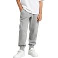 thumbnail image 2 of THDHVS Pants for Boys,Solid Knit Sweatpants Cuffed Hem School Casual Sports Wear for Kids Spring Fall,Boys Sweatpants,Gray 5-6 Years, 2 of 9