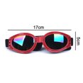 thumbnail image 5 of Pet Sunglass with Strap, Dog UV Glasses with Chin Strap Adjustable, Anti-Fog & Windproof Pet Goggles Sun Glasses Eye Glasses for Small Medium Large Dogs Puppies Cats Car Rides Eye Protection, 5 of 8