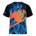 thumbnail image 5 of Fairy Tail Kids Short Sleeve Tee Shirt Novelty Crewneck T-Shirts Unisex Summer Blouse Tops for Boys Girls 140CM, 5 of 8