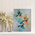 thumbnail image 2 of Qisvanset 12x16 Inch Fishing Boats Canvas Print Wall Art, 2 of 5