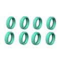 thumbnail image 1 of 1/4/8 Pcs Housse en Silicone pour Roues de Valise, Housse de Protection pour Roues de Valise, Garde-Roues, Accessoires pour Bagage Cabine, Housse de Roues pour Réduire le Bruit, Vert, 8 Pcs, 1 of 6