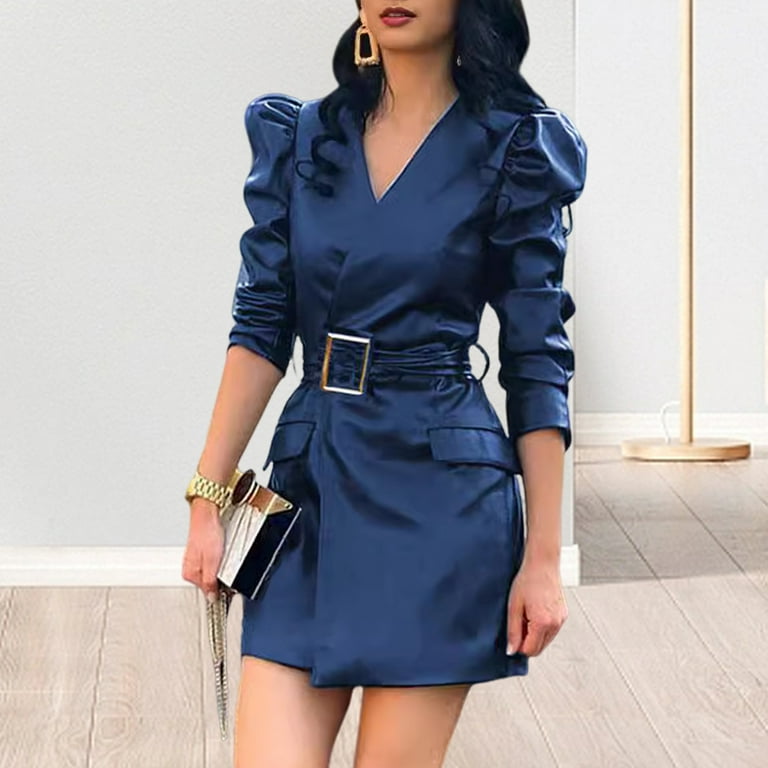 v neck faux leather dress Black Faux Leather Collared V Neck Short Sleeve Dress *FINAL SALE* SSYS