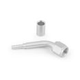 thumbnail image 3 of AN4 45 Degree Stainless Steel Hydraulic Oil Hose Fittings Brake Line Adapter, 3 of 6