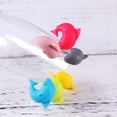 thumbnail image 2 of 12 Pcs Silicone Charms Glass Drink Markers Mini Shark Reusable Wine Glass Charms Reusable Glass Identifiers, 2 of 8