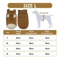 thumbnail image 2 of Dog Puffer Jacket, Ideal Cold Weather Coat With Windproof Outer Layer And Soft Inner Layer, Easy To Clean And Wear, Suitable For Indoor And Outdoor Activities, 2 of 5