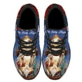 thumbnail image 2 of Nativity Of Jesus Oh Holy Night ChriStas Shoes Sneakers Black Size 4.5, 2 of 7