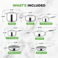 thumbnail image 3 of Kitchenware Pots & Pans Set, 3 of 6