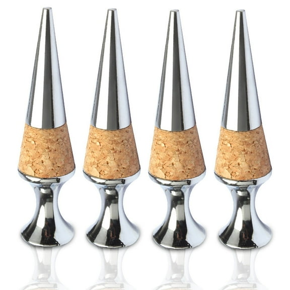 Zehuanyu  6 Pcs Alcohol Wine Mini Bottles Mixed Color Stopper Red