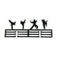 thumbnail image 1 of Perchero de exhibición para colgar medallas Marco de perchero resistente para colgar en la pared Tai Chi, 1 of 9