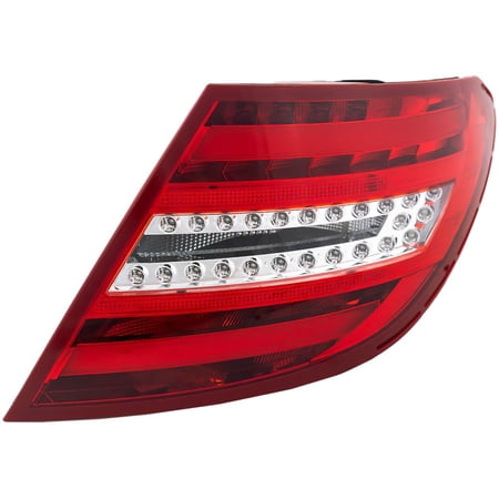 OEM Grade Tail Light Assembly Compatible with 2012-2015 Mercedes-Benz C250 C300 C350 C63 AMG Right Passenger Side 1.8L 3.0L I4 M271 M272 M276 REPM730325 201HP