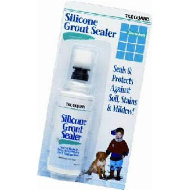 Tile Guard 4.3 OZ Silicone Tile Grout Sealer Easy To Use 5PK Walmart