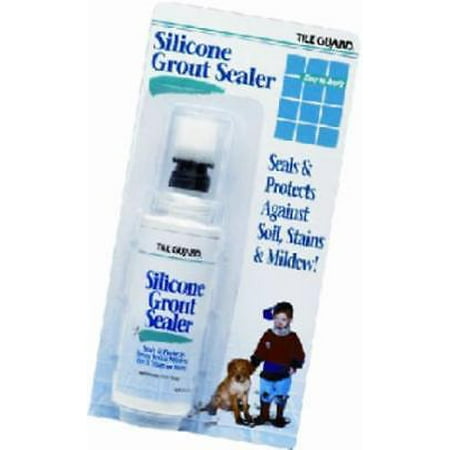 Tile Guard 4.3 OZ Silicone Tile Grout Sealer Easy To Use