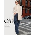 thumbnail image 5 of Women's Pashmina Shawl Wraps for Evening Dress Large Scarf Blanket Long Wedding Bridal Winter Warm Shoulder Wrap, 5 of 7