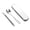 A, variant on Wofarmy Pure Titanium Dining Set Spoon Fork Chopsticks for Backpacking Camping Use A F