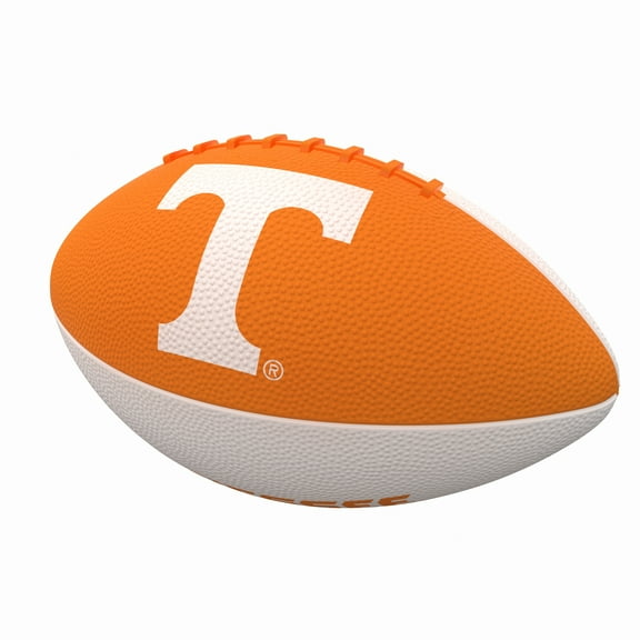 Tennessee Pinwheel Logo Junior Size Rubber Football
