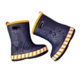 thumbnail image 4 of Botas impermeables de fondo suave con forma bonita, de EVA, antideslizantes, para lluvia, para niños, color azul oscuro, 150 mm, 4 of 10