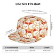 thumbnail image 6 of Bingfone Baseball Cap,Snapback Trucker Hat for Men & Women with Adjustable-Cartoon Chicken, 6 of 9