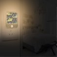 thumbnail image 2 of Yayeee 2-Pack Plug in LED Night Lights with Light Sensors Motion Detectors, Sharks Pattern, 2 of 7