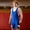 Royal, variant on Matman Wrestling Singlet Men's Rio Weightlifting Singlet