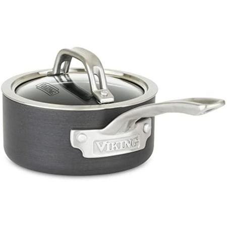 

Viking 40051-0121 Hard Anodized Nonstick Sauce Pan 1 Cookware 1 Quart Gray