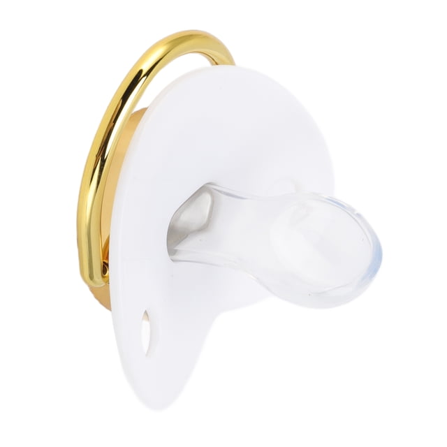 Chupete Para Bebé Bling, De Silicona Suave Al Tacto, Con Diamantes de Imitación, Chupete Infantil Seguro de Silicona Suave, Ideal para Bebés de 6 A 18 Meses para el Hogar