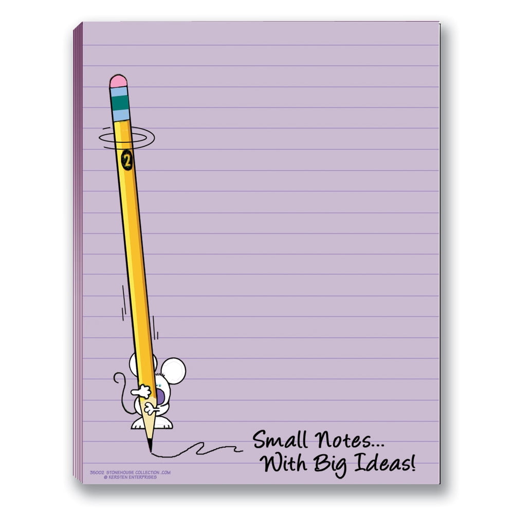 Small Notes, Big Ideas - Cute Note Pads - Funny Notepads ...